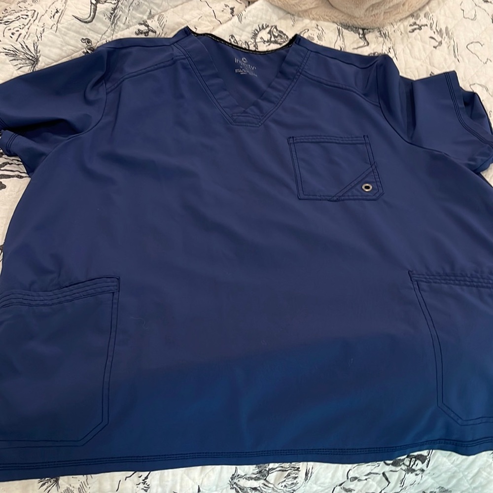 3xl Infinity by Cherokee Scrub Set